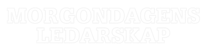 Grafisk illustration med två personer som ser in i framtiden. Morgondagens ledarskap.